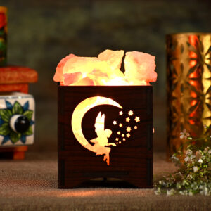 Allover Fairy Basket Salt Lamps