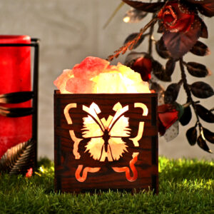 Butterfly Basket Salt Lamps (4x3.5)