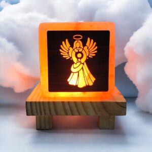 Cube Angel Salt Lamps