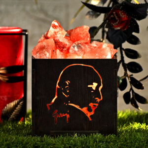 Guru Ji Face Basket Salt Lamps (4x3.5)