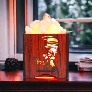 Guru Nanak Ji Basket Salt Lamps (5x5)