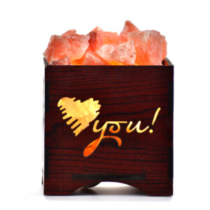 Love You Basket Salt Lamps