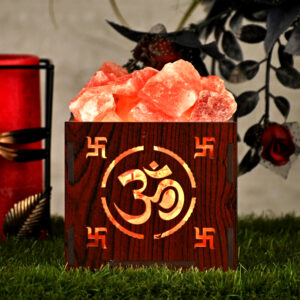 OM Basket Salt Lamps