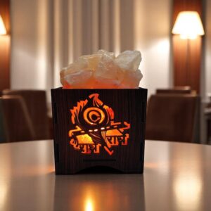 Radhe Radhe Basket Salt Lamps (5x5)