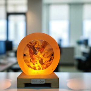 Print Saint Michael Crafted 3D Lamps