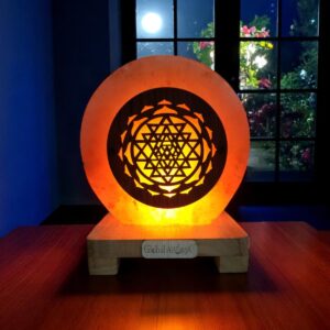 Shri Yantra Crafted 3D Lamps