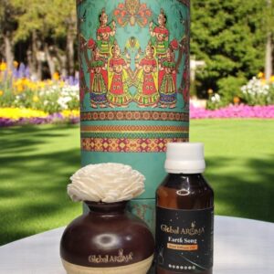 Earth Song Ceramic Pot Reed Diffuser Set