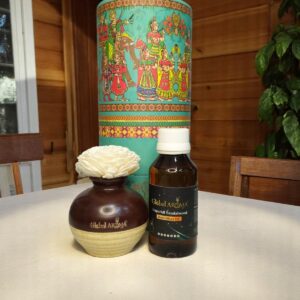 Imperial Sandalwood Ceramic Pot Reed Diffuser Set