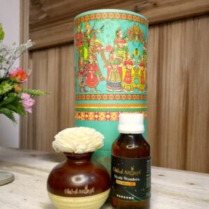 Mystic Wonders Ceramic Pot Reed Diffuser Set