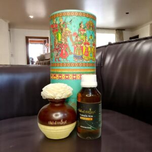 Volcanic Kiss Ceramic Pot Reed Diffuser Set