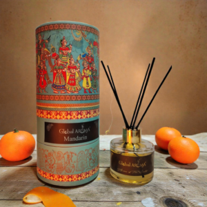Mandarin Reed Diffuser Set