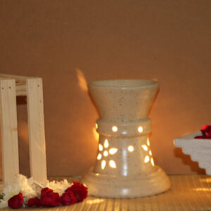 Ceramic Electrical Diffuser Set Damru (15ml Oil)