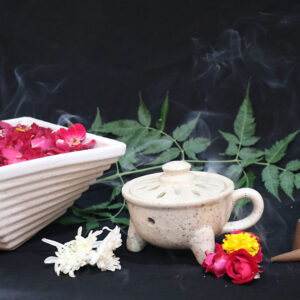 Yagna Dhoop Patra White