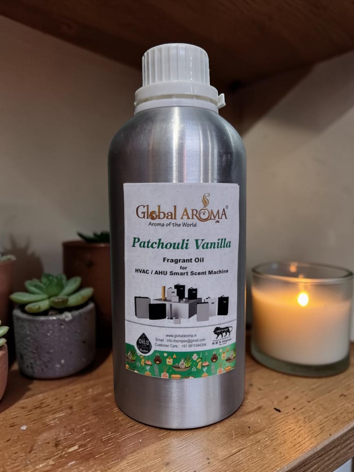 Patchouli vanilla.