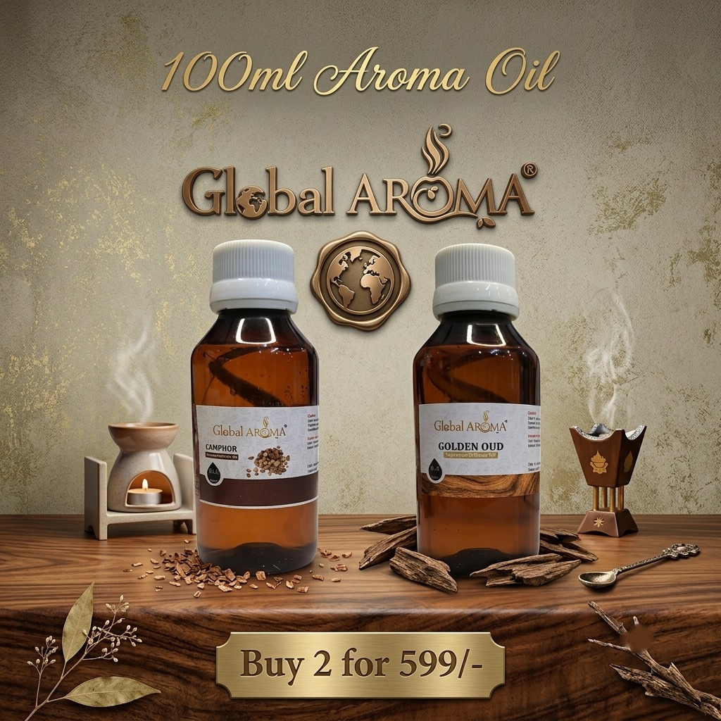Buy 2 for 599/- 100ml Aroma Oil (Pack of 3)