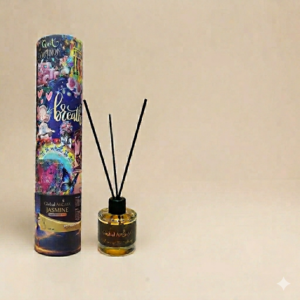 Jasmine Reed Diffuser Gift Set – 50 ml with Fiber Reeds