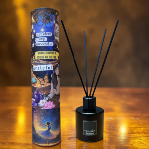 Black Rose Reed Diffuser Set