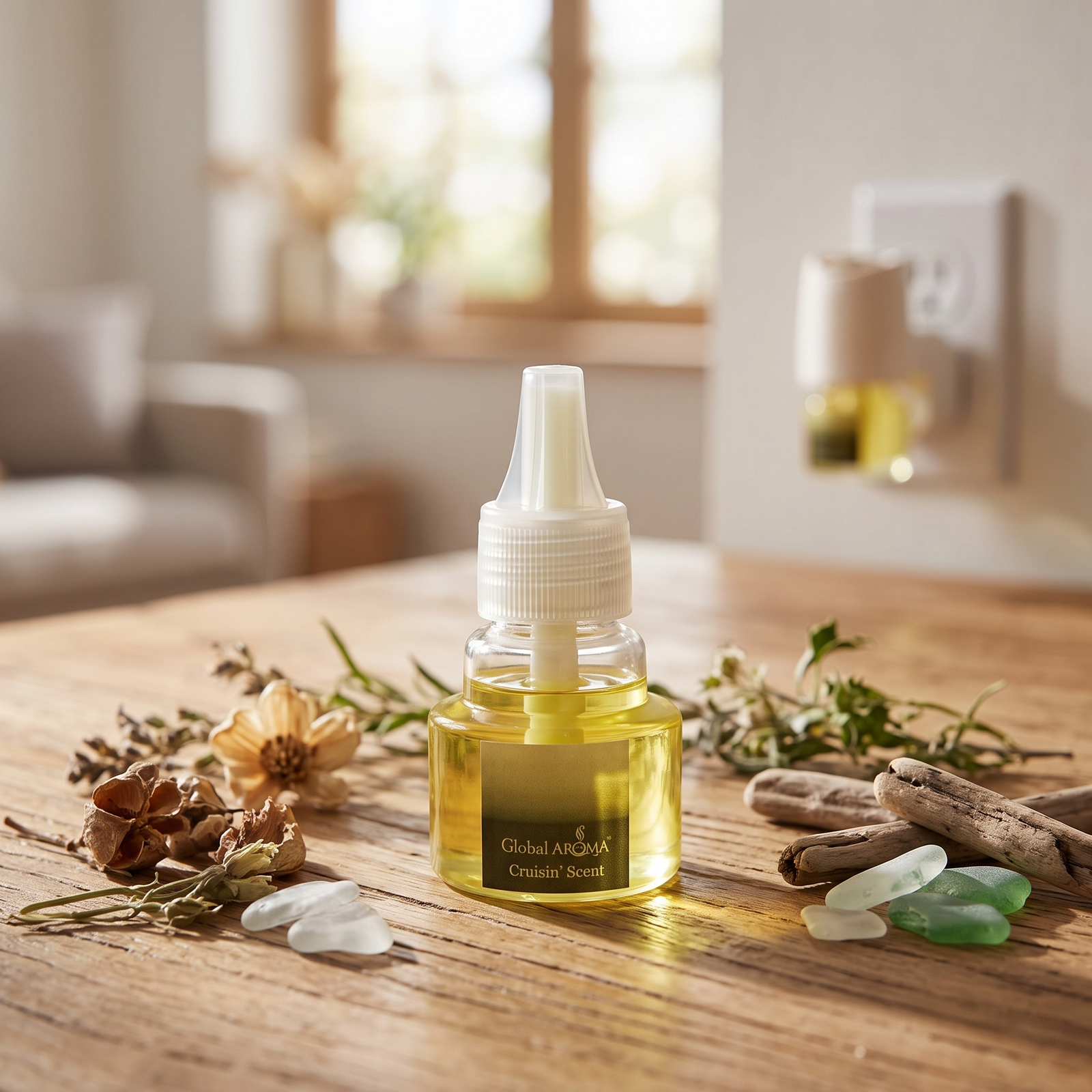 CRUISIN SCENT 45ML AROMA PLUG-IN REFILL.