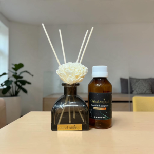 Soulful Camphor Reed Diffuser Set (100ml with 5 Reed Sticks)
