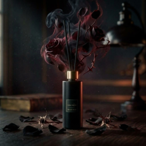 Black Rose Reed Diffuser Set (60ml with 5 Reed Sticks)