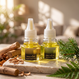 Plug-in Scented Oil Refill Pack – Imperial Sandalwood & Mountain Mist 45ML Each (2-Pack)