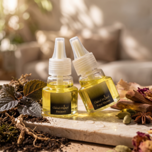 Plug-in Scented Oil Refill Pack – Patchouli & Royal Mysore 45ML Each (2-Pack)